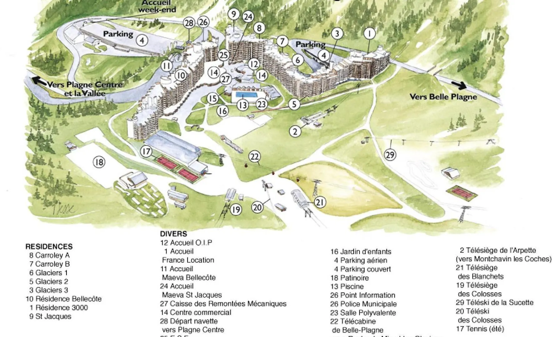 Apartment Residence Saint Jacques A - Studio Pour 4 Personnes 19 Macot-la-Plagne